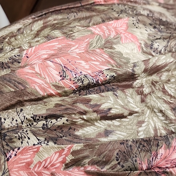 Vintage Cotton Dress Button Up Day Dress Short Sleeve 1950s SIZE 10 Great Shape - Picture 6 of 11